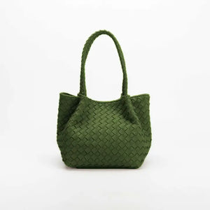 Melie Bianco Anahi Olive Recycled Vegan Top Handle Bag