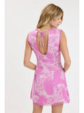 Peaceful in Pink Mini Dress