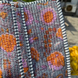 Cotton Floral Quilted Shoulder Bag