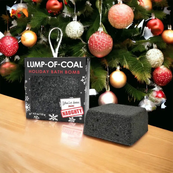 Lump of Coal Holiday Bath Bomb