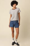 Mila Stripe Baby Tee