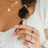 Terra Hair Tie + Rings