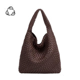Johanna Espresso Melie Bianco Shoulder Bag