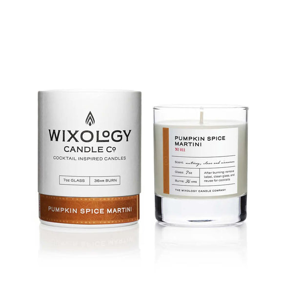 Pumpkin Spice Martini Wixology Candle