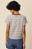 Mila Stripe Baby Tee