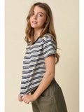 Mila Stripe Baby Tee