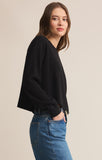 Z Supply Angel Mini Thermal Top Black