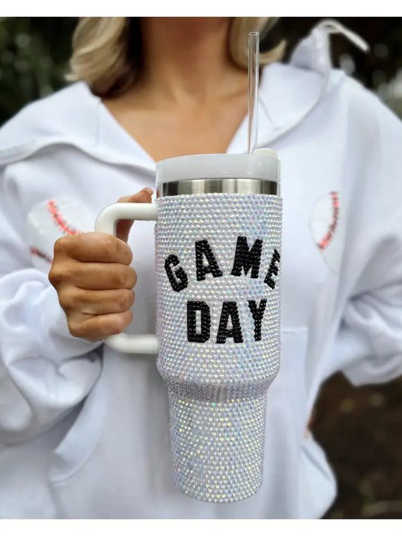 Crystal Game Day Tumbler 40 OZ