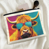 Cool Highland Cow Cosmetic