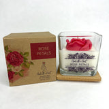 Rose  Petals Soy Candle
