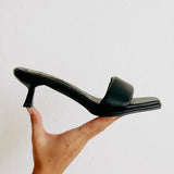 Black Blondie Heeled Sandal