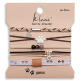 "Paws" Hair Tie + Bracelet