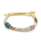 Hidden Message Bracelet- You are Doing Fucking Great