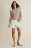 Z Supply Beach Embroidered Sweater