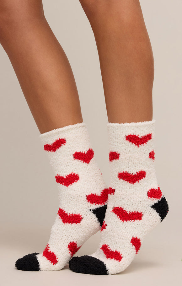 Z Supply Plush Heart Socks 2 pack