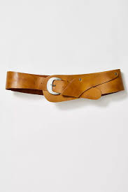 Free People Jericho Hip Leather Belt Gilded Gold