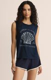 Z Supply Sunrise Muscle Tank Eclipse