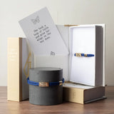 Sentiment Bracelet – Keep Going | Navy Blue Cord