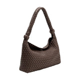 Melie Bianco Quinn Espresso Shoulder Bag