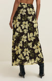 Z Supply Eda Ren Floral Mesh Midi Skirt Sunnyside