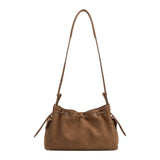 Melie Bianco Rhuby Camel Vegan Leather Shoulder Bag