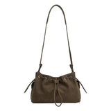 Melie Bianco Rhuby Olive Vegan Leather Shoulder Bag