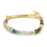 Hidden Message Bracelet- You are Unstoppable