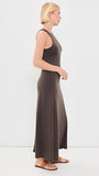Z Supply Catalyst Midi Dress in Cocoa Bean