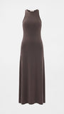 Z Supply Catalyst Midi Dress in Cocoa Bean