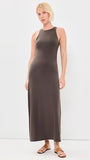 Z Supply Catalyst Midi Dress in Cocoa Bean