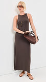 Z Supply Catalyst Midi Dress in Cocoa Bean