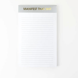 "Manifest That Shit" Notepad