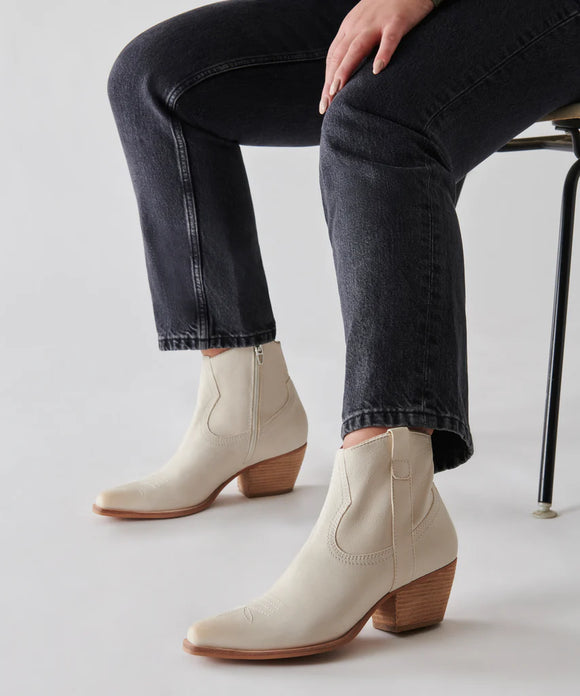 Silma Ivory Bootie