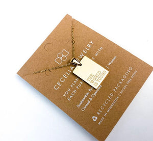 The World is Yours Necklace