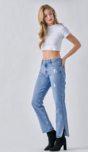 Tracey Straight Denim Jeans