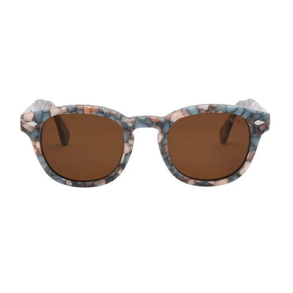 ISEA Tides Blue Shell Sunglasses