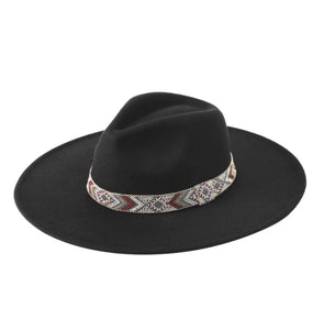 Black Studded Hat